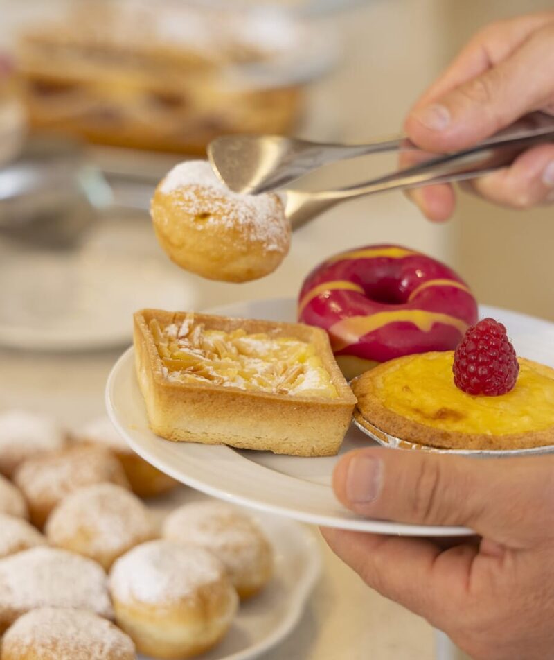 Pasticcini gourmet a colazione all'Hotel Savoia