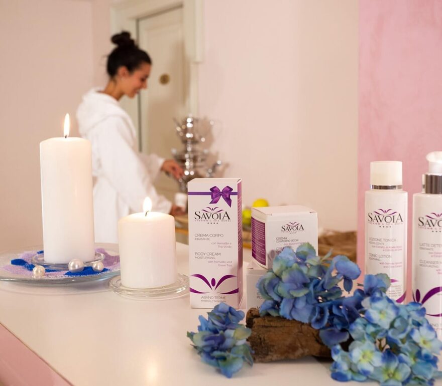 Atmosfera rilassante al centro benessere.