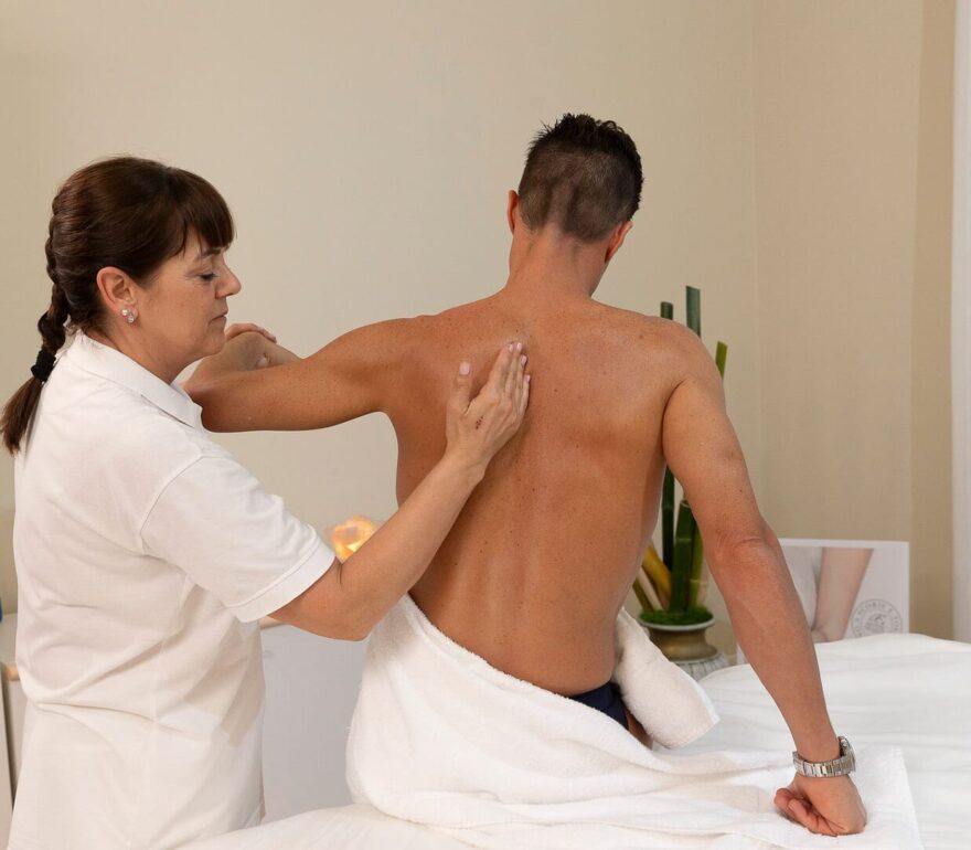 Massaggio rilassante all'Hotel Savoia Therme