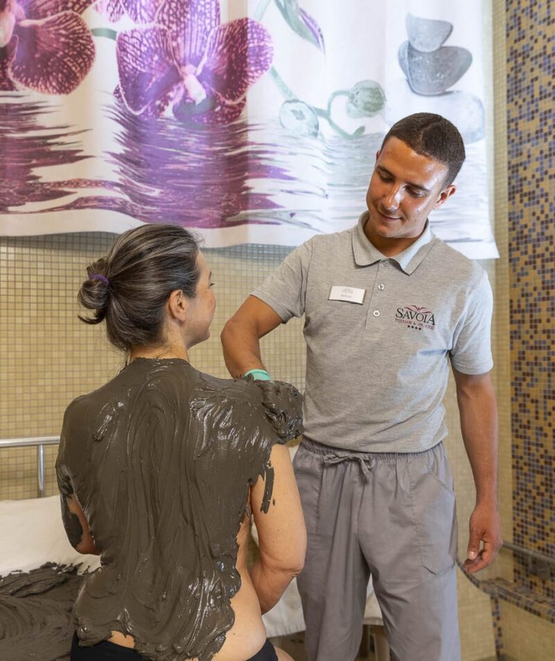 Trattamento fanghi all'Hotel Savoia Therme